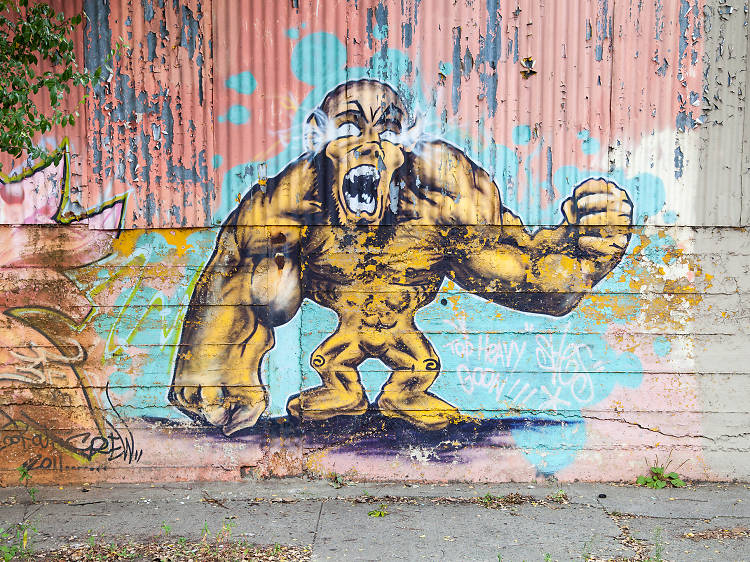 Граффити в Веллингтоне, Куинс