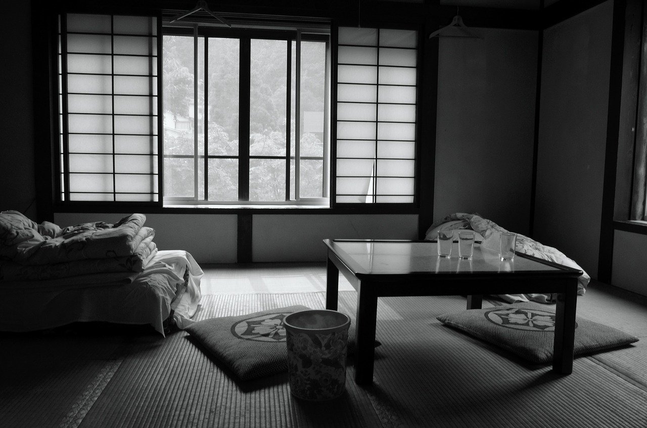 Мебель в японской комнате