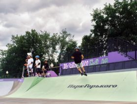 Роспись скейт-парка в Москве от МЕГАМАРКЕТ